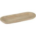 Kobe Tray Oval Natural 43x18x4 cm ovale houten schaal